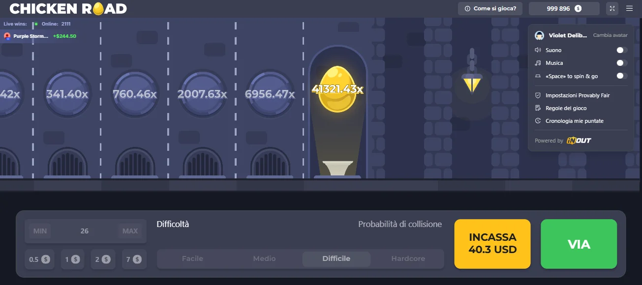 Chicken Road Gioco