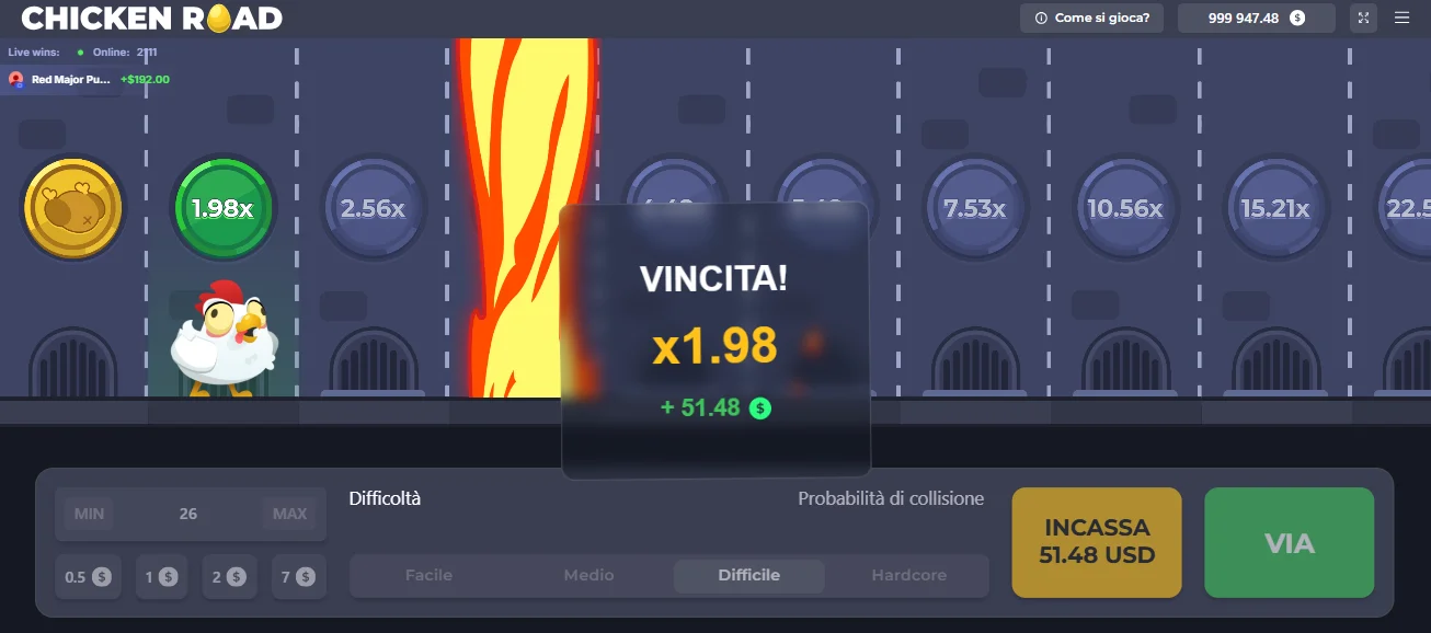 Gioco Chicken Road